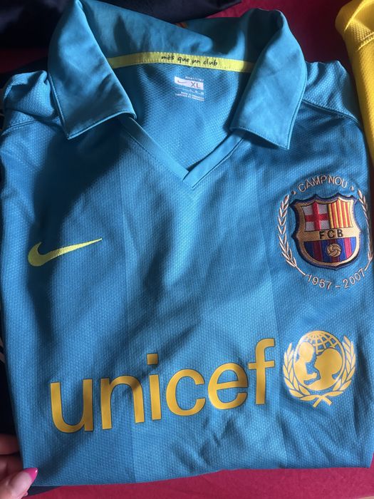 Спортни мъжки тениски Nike barcelona Adidas l-xl