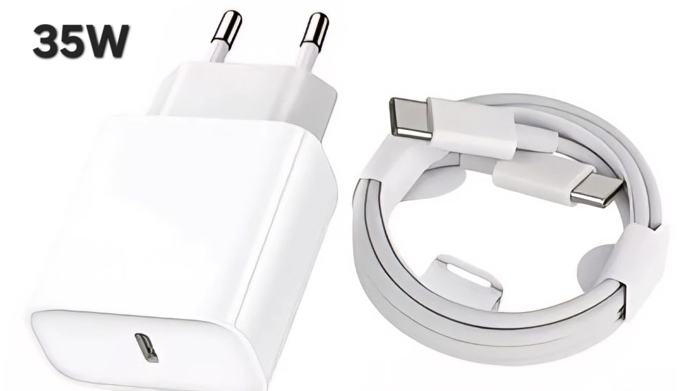 Зарядно 35W за iPhone 16 Pro супер бързо зареждане адаптер и кабел
