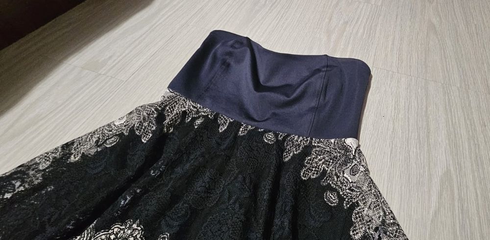 Дамска синя рокля