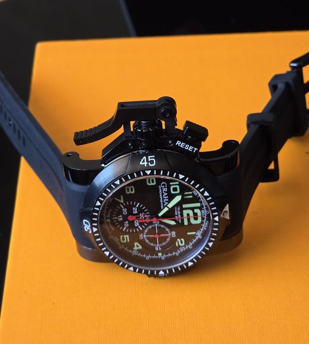 Graham black chrono