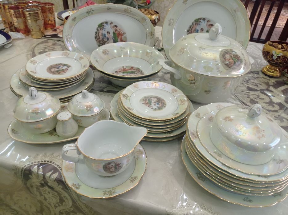 Посуда "Мадонна", оригинал ГДР