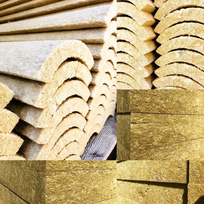 Coșuri de fum din oțel inoxidabil, izolate cu vata bazaltică termic