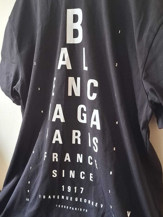 Tricou Balenciaga, negru, masura XXL, nou, cu eticheta