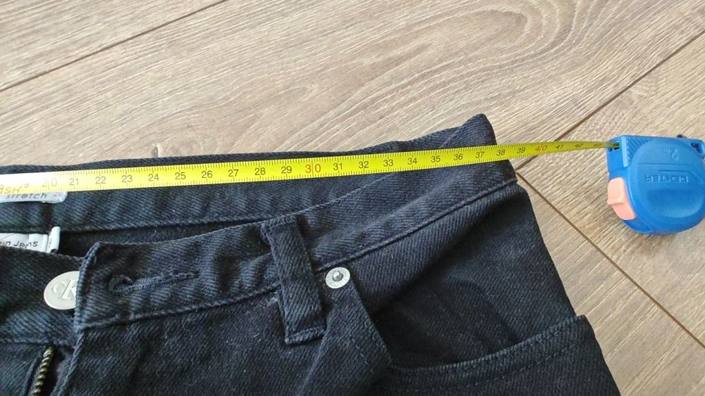 Blugi negri Calvin Klein