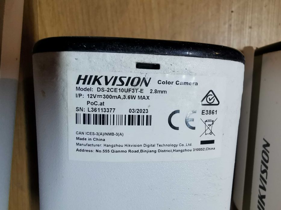 Camere supraveghere IP Hikvision +sursa alimentare12v camere