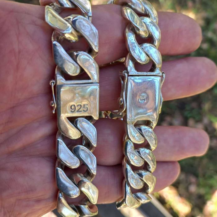 Цепочки серебро 925