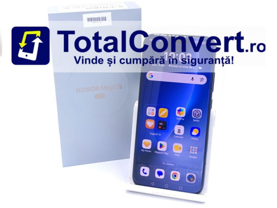 Honor Magic8 Pro 512GB black 12GB Dual SIM, Garantie 24 luni | #D93624