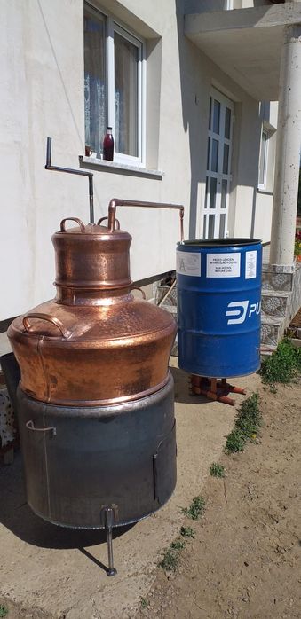 Cazan de tiuca din inox și cupru