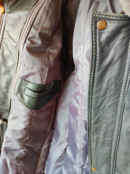 Шуба кожена нова