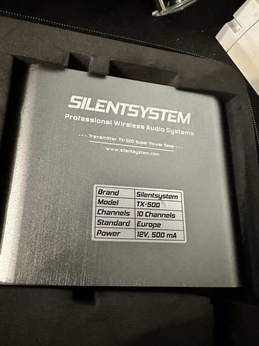 Transmitator stationar IBF wireless TX500 + 6 Casti Silent Party !