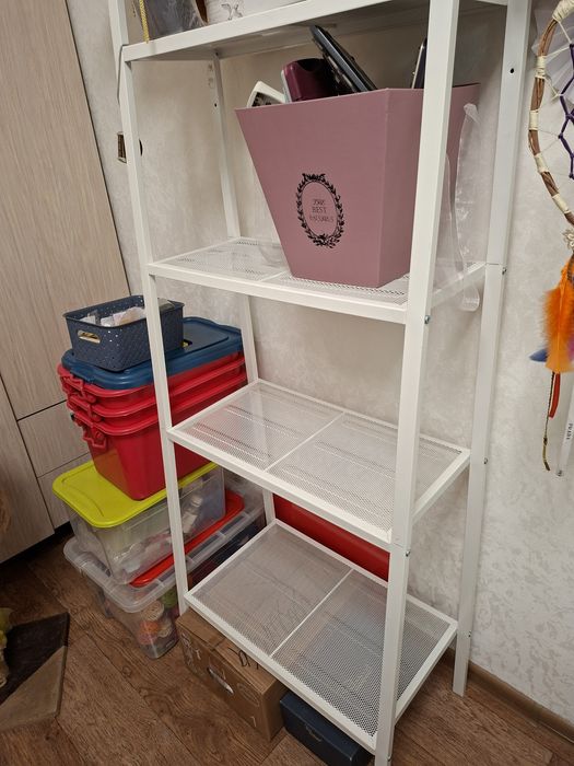 Стеллаж IKEA белый
