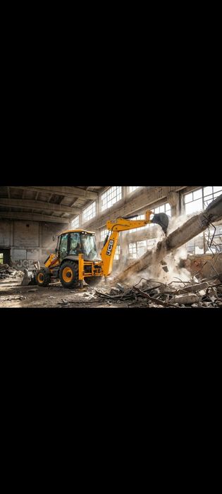 Услуги экскаватор-погрузчик