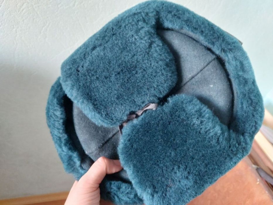 Шапка ушанка очень тёплая