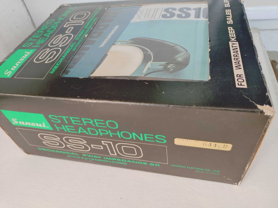 Ретро слушалки Sansui SS10