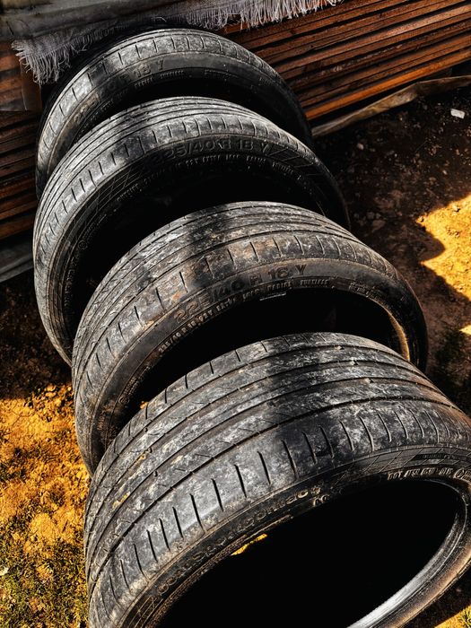 Set 4 anvelope vară  225/40R18 CONTINENTAL ContiSportContact5 - 5 mm
