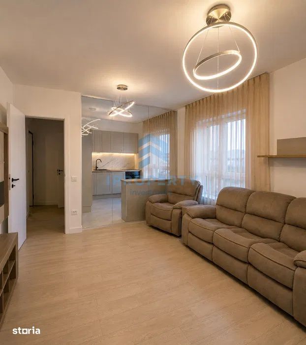 Inchiriere Apartament 2 camere Bucurestii Noi Mobilat Modern Prima Inc — fotografia 3
