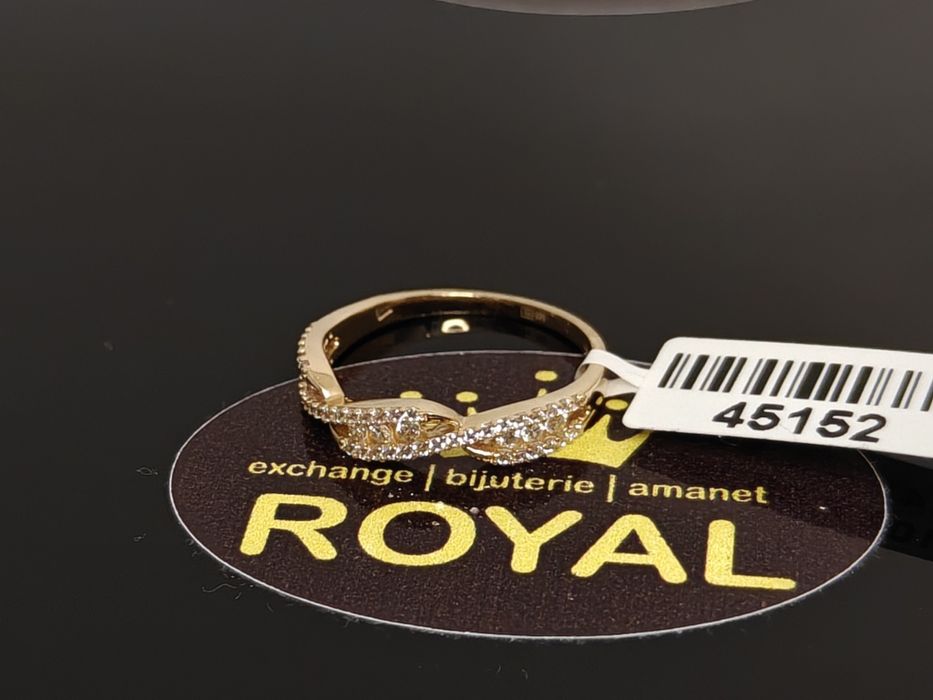 Bijuteria Royal: Inel aur 14k/1.98 gr