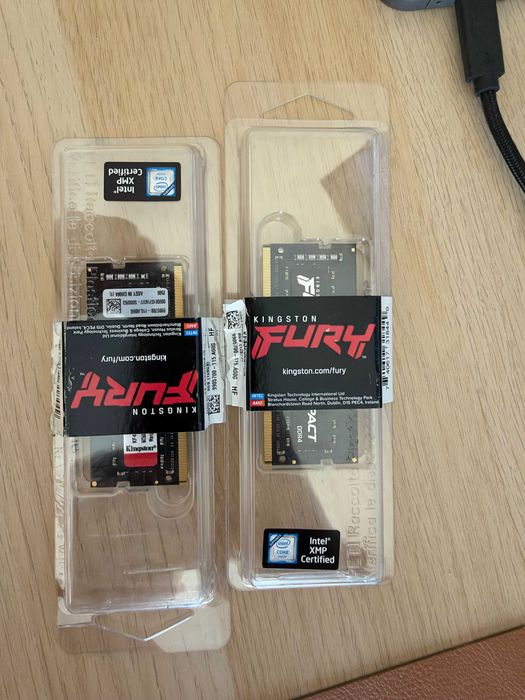 2x Kingston FURY Impact 8GB DDR4 3200 SODIMM – NOI, cu factură și garanție
