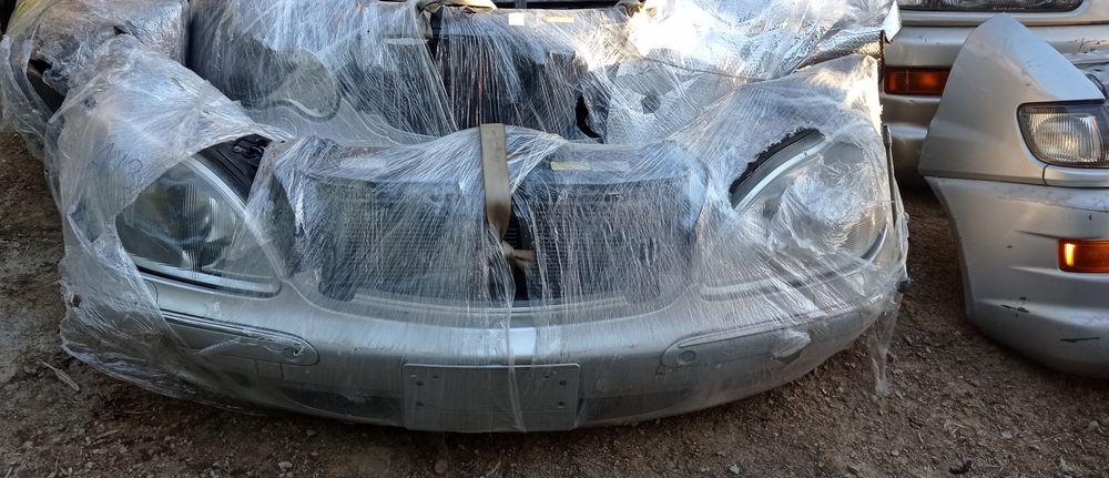 Мерседес W220. Бампер.  Оригинал. В сборе!!!