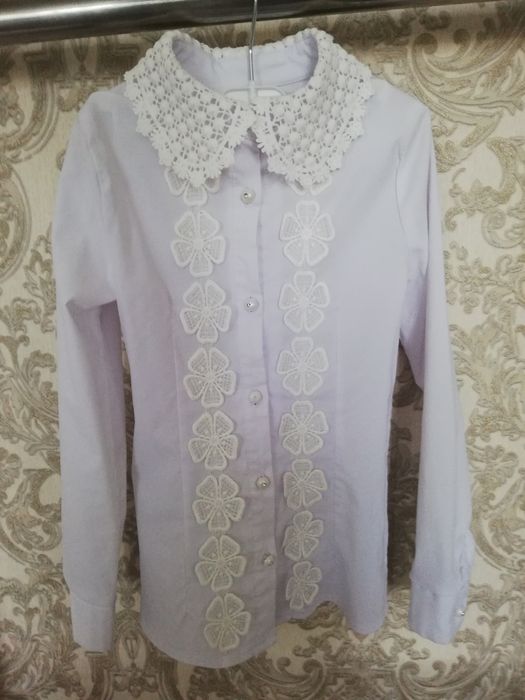 Блузки рубашки школа девочки