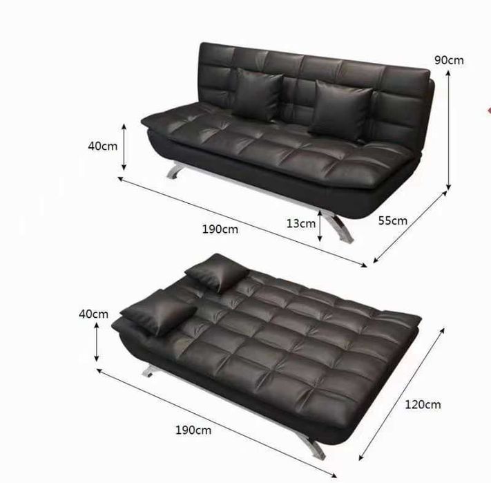 ДИЗАЙНЕРСКИ Диван от Естествена Кожа!!!Разтегателан,Софа,Канапе,Спалня