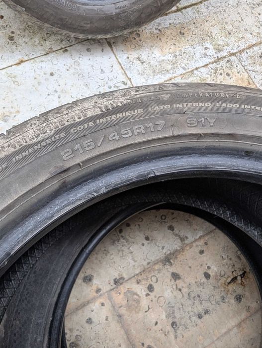 4 Гуми Фулда и Континентал 215/45 R17