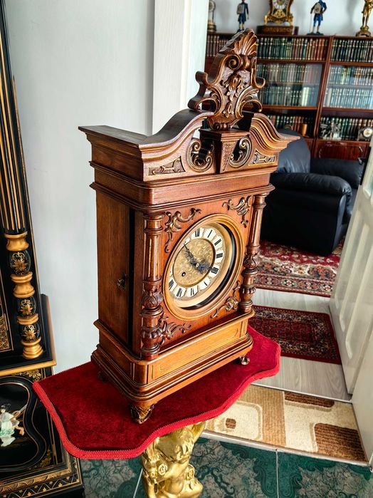 ceas de semineu,nemtesc,G.BECKER,an 1875,revizuit.