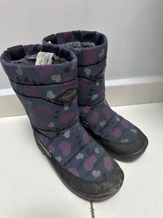 Зимние сапоги обувь на девочку kuoma куома 32