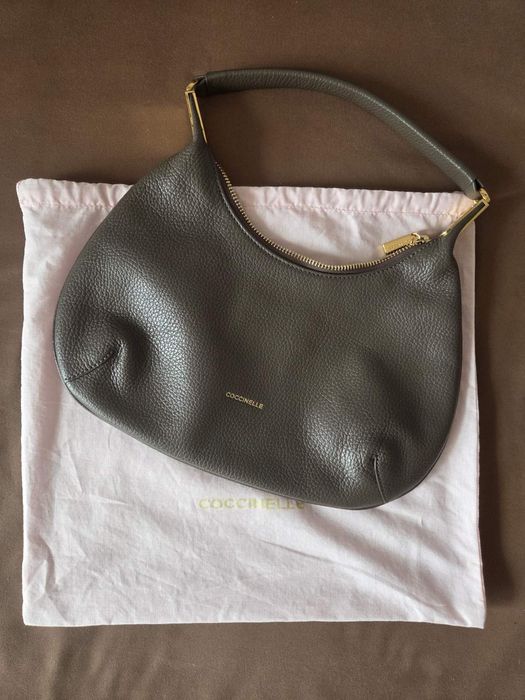 Кожена чанта Coccinelle