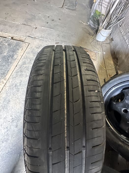 Диск с шинами на фольксваген и опел
