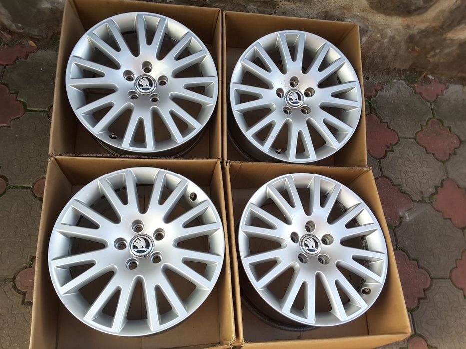 jante aliaj 17; 5x112;originale Audi, Skoda Superb,Octavia 3,Octavia 4