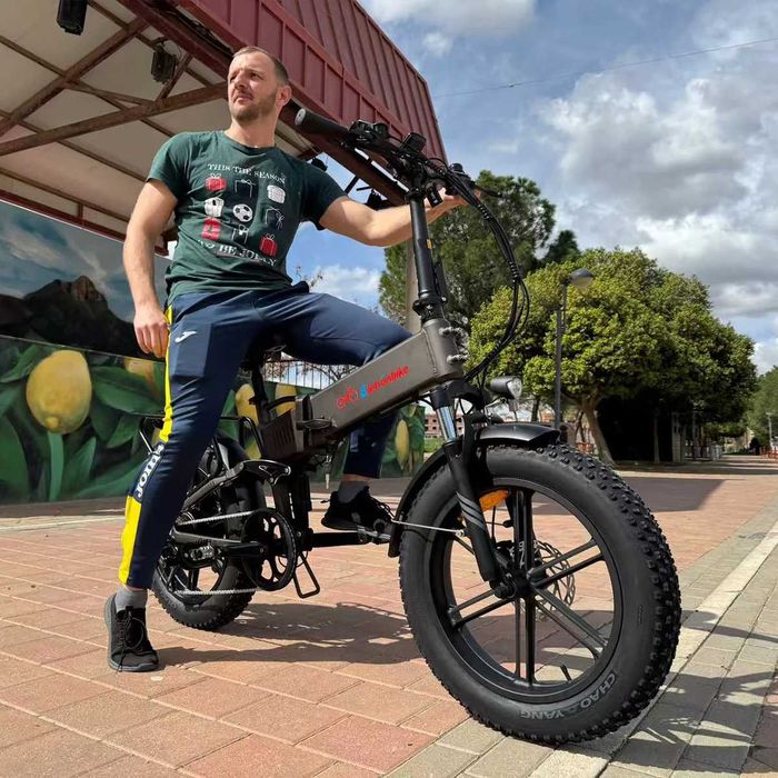 Сгъваем електрически велосипед Eletronbike OG20 – 500W, 48V, до 100 км пробег