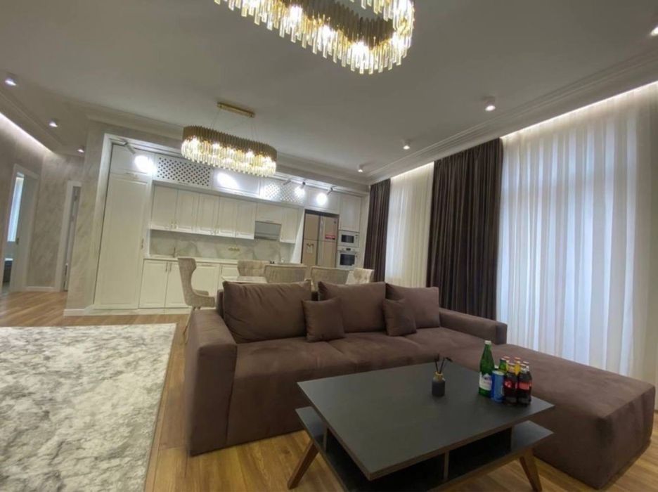 Жк Mirabad Palace-Сдается новая 3-х комнатная студия в элит комплексе!