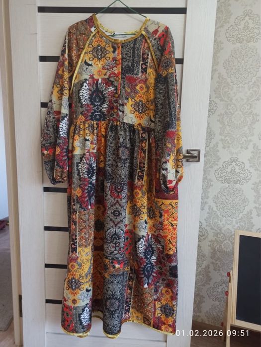 Платье на выход .Бархат