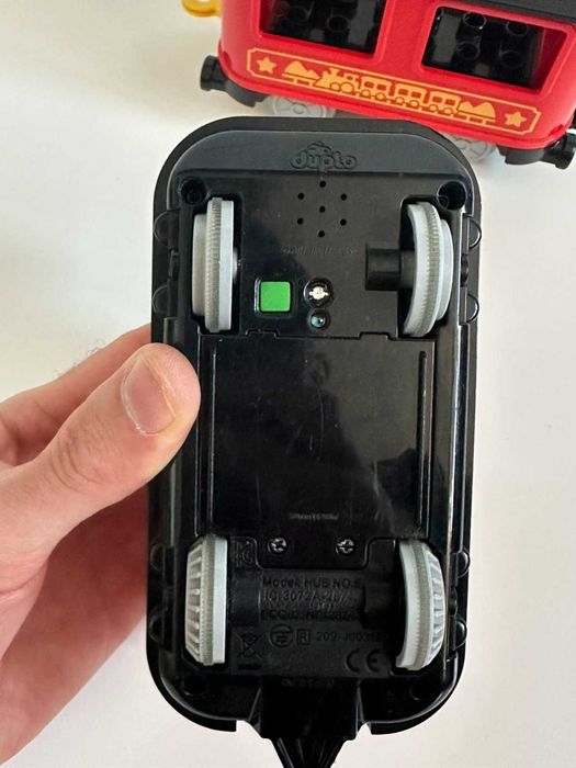 Електричско детско влакче LEGO Duplo парен влак 10874 с разширение мост и релси за влак LEGO® DUPLO® 10872