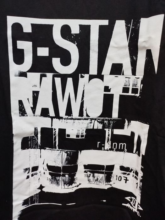 Оригинална НОВА тениска G-Star Raw Graphic S , M , L мъжка черна