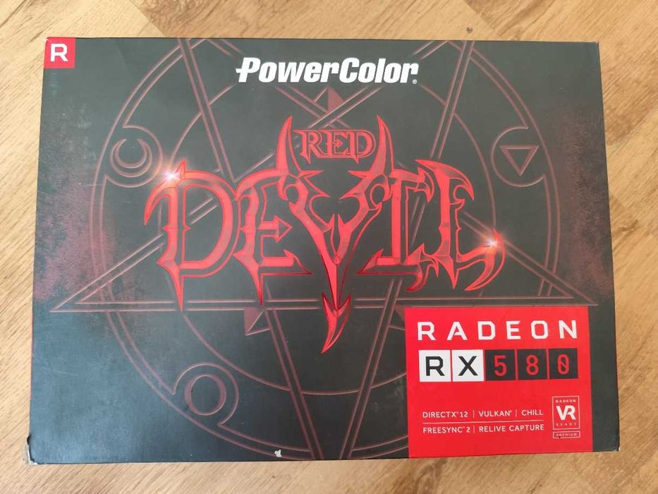 RX 580 8GB PowerColor Red Devil с кутия / Без копане