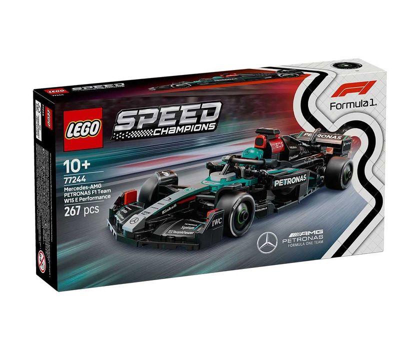 LEGO Speed ​​Champions 77244 - Mercedes-AMG F1 W15 Race Car