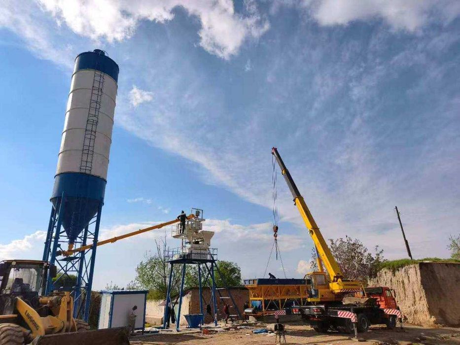 Бетонный завод AJ25(25м3/ч) есть в наличии