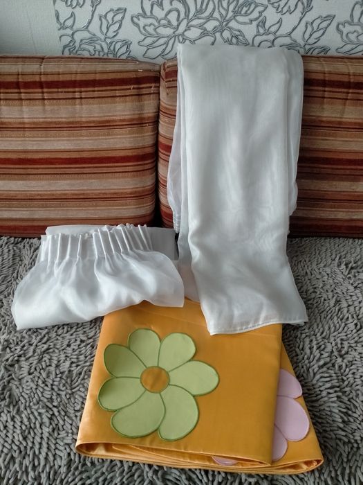 Ламбрекен , тюль, подвязки