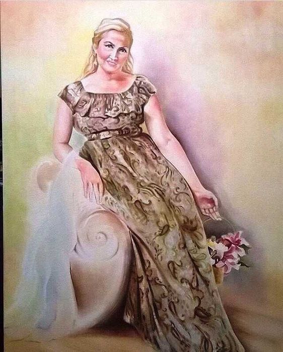 Портреты маслом на холсте