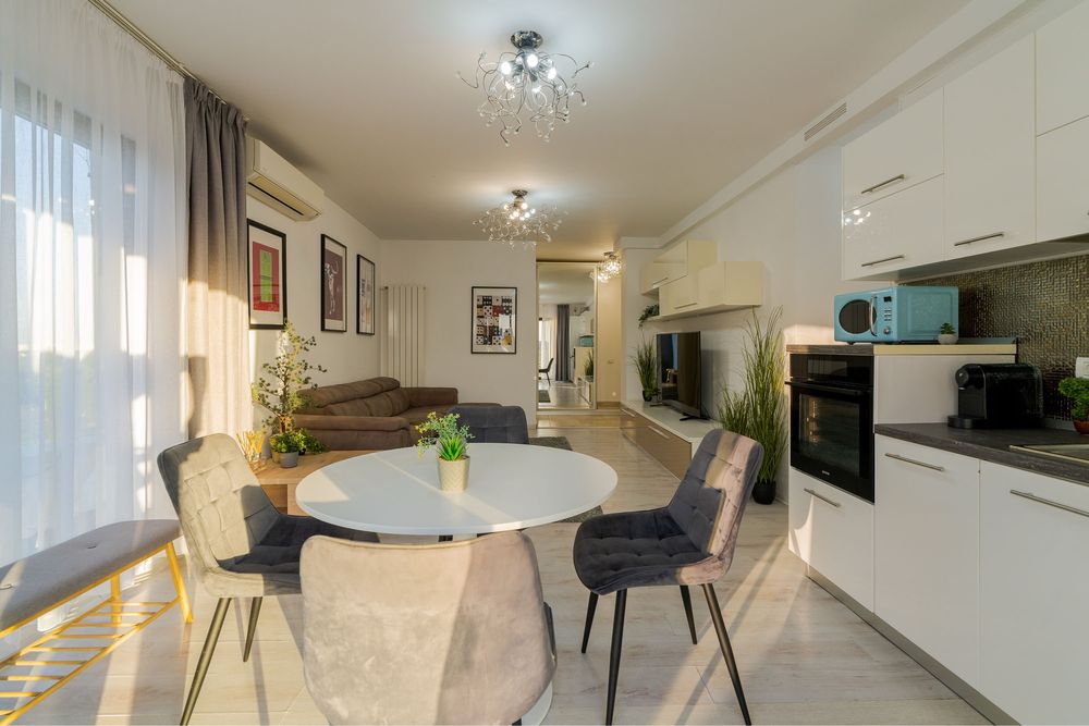 Penthouse Floreasca cu Jacuzzi Sauna Gratar privat