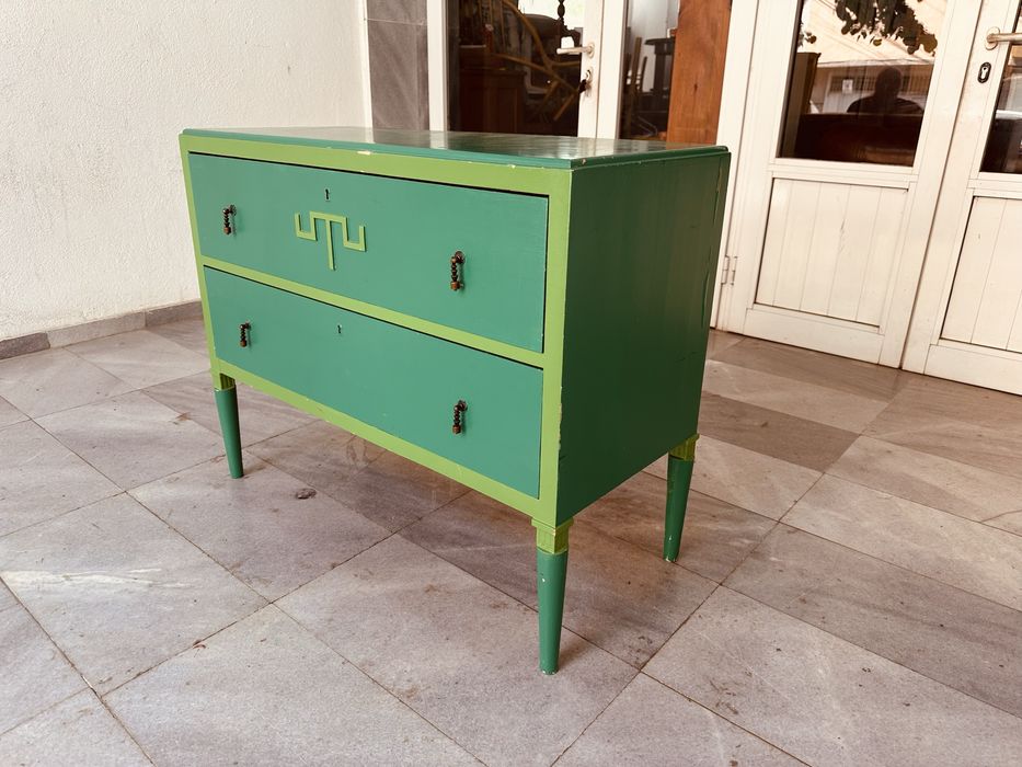 Винтидж скрин / шкаф – скандинавски стил (Швеция, mid-century)