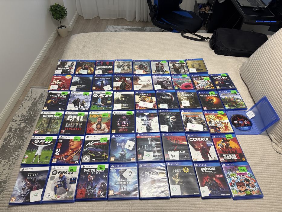 Colectie jocuri PS4 si PS5 perfecte
