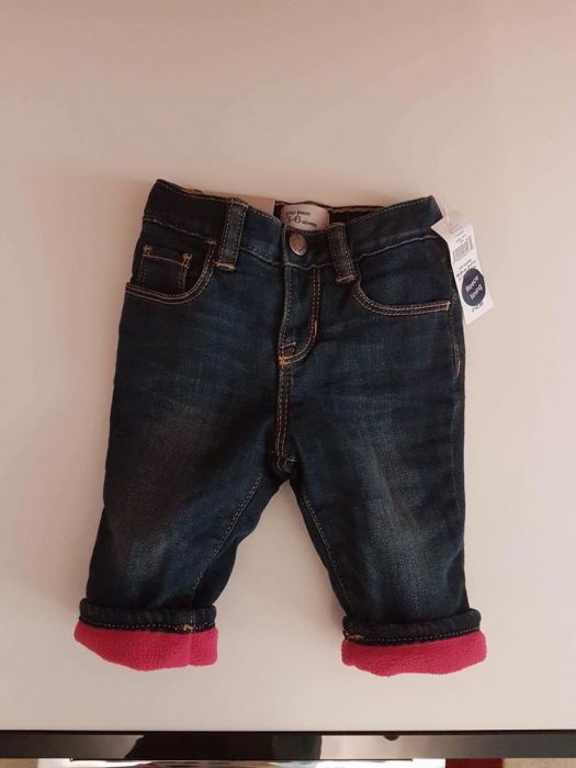 Jeans grosi baby GAP 3-6 luni ( noi)