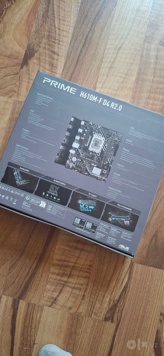 Asus H610M-F LGA 1700 motherboard (new) материнская плата (новая)