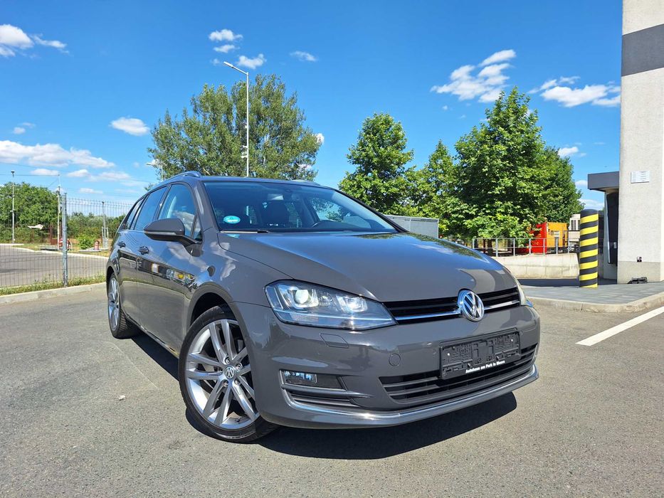 VW Golf 2.0 TDI, 150 CP, 2014, EURO 5, AUTOMAT DSG, Km REALI, IMPECABILA Model Foarte DOTAT