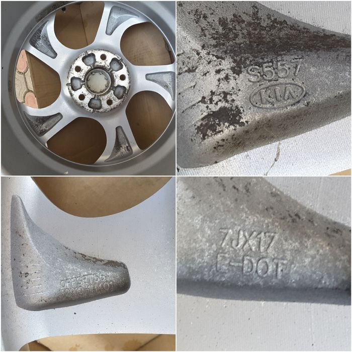 jante aliaj 17; 5x114,3;  originale Kia Ceed, Proceed, Niro