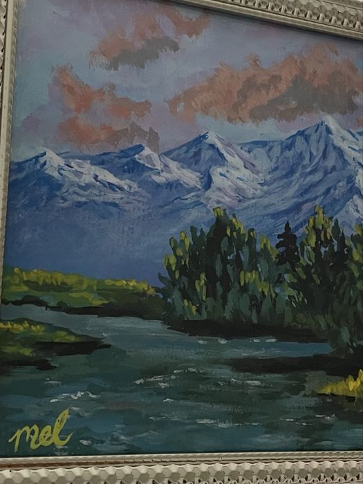 Pictura cu rama original