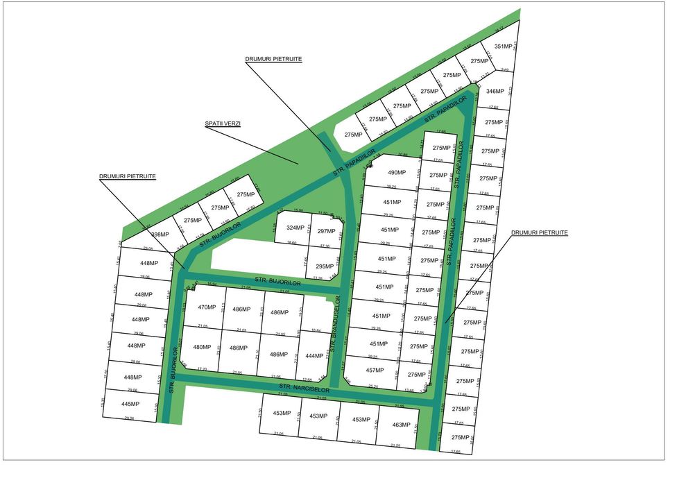 Doar 10 parcele intravilane Nojorid  Leș | Preț etapă 1 – de la 7.150€